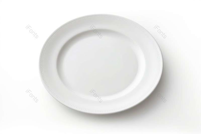 白色空盘子圆形瓷器厨具,高清,摄影图,摄影图片,图片大全,摄影图免费下载